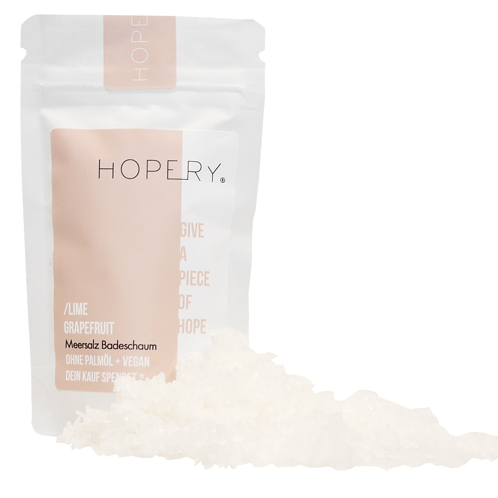 Lime Grapefruit Meersalz Badeschaum - klein - 70g