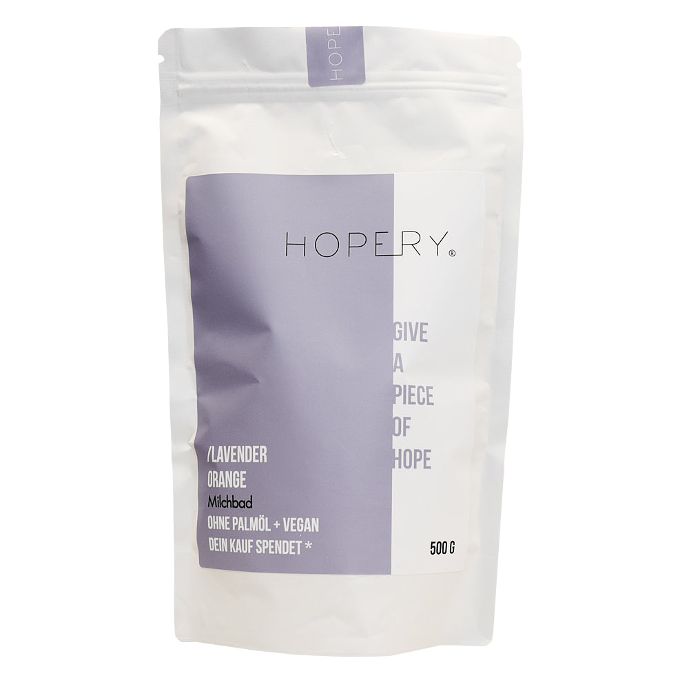 Lavender Orange Milchbad - groß - 500g