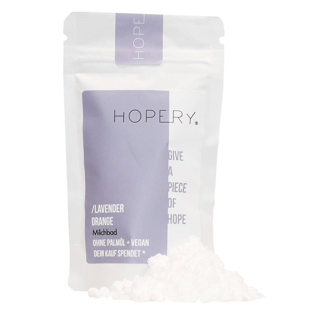 Lavender Orange Milchbad - klein - 70g