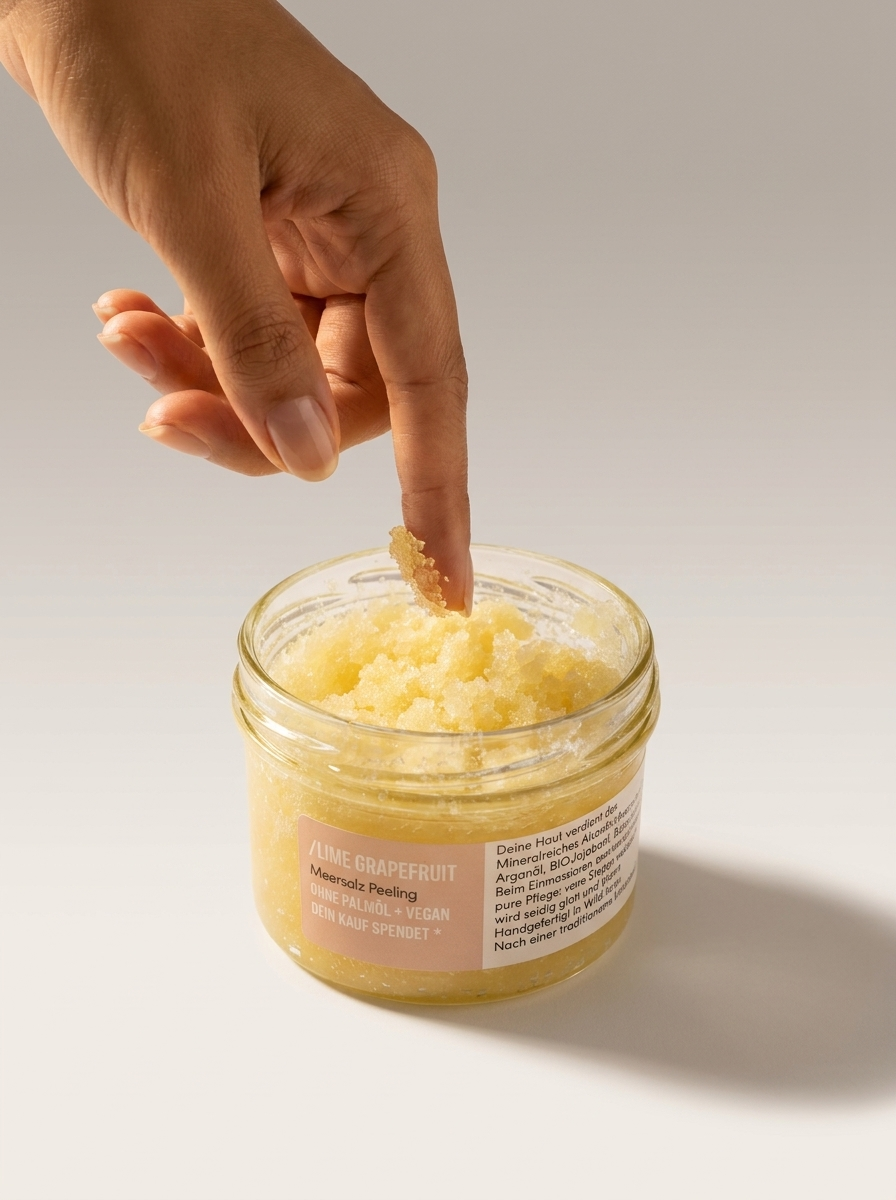 Lime Grapefruit Meersalz Peeling
