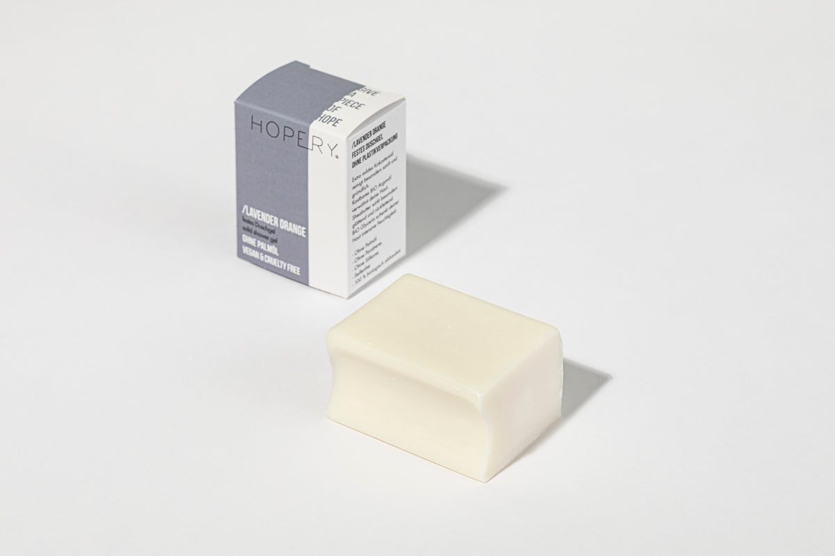 Lavender Orange Shower Bar