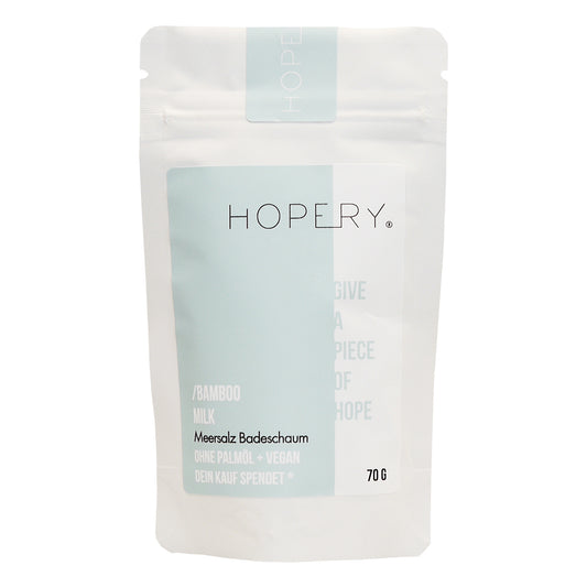 Bamboo Milk Meersalz Badeschaum - klein - 70g