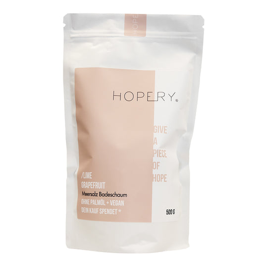 Lime Grapefruit Meersalz Badeschaum - groß - 500g