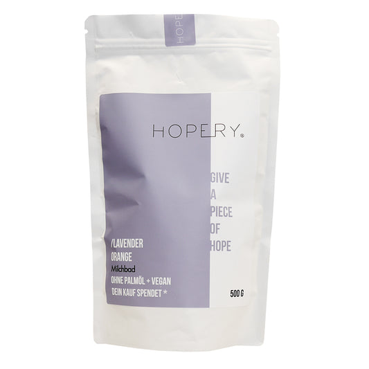 Lavender Orange Milchbad - groß - 500g